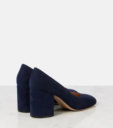 Gianvito Rossi Joelle suede pumps | Thumbnail 4 Gianvito Rossi Joelle suede pumps | Thumbnail 4