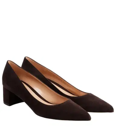 Gianvito Rossi Piper 45 suede pumps | Thumbnail 1 Gianvito Rossi Piper 45 suede pumps | Thumbnail 1