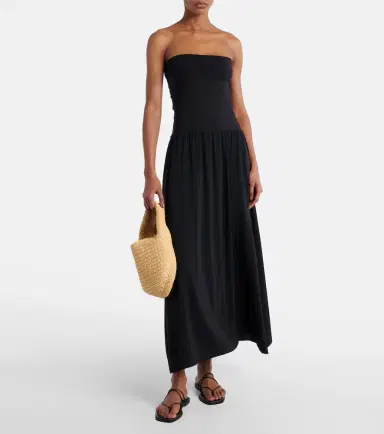 Eres Oda pleated bustier dress | Thumbnail 4 Eres Oda pleated bustier dress | Thumbnail 4