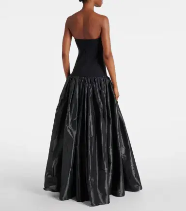 Coperni Taffeta bustier gown | Thumbnail 2 Coperni Taffeta bustier gown | Thumbnail 2