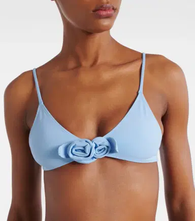Coperni Floral-appliqué bikini top | Thumbnail 4 Coperni Floral-appliqué bikini top | Thumbnail 4