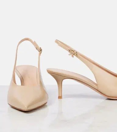 Gianvito Rossi Robbie 55 patent leather slingback pumps | Thumbnail 3 Gianvito Rossi Robbie 55 patent leather slingback pumps | Thumbnail 3