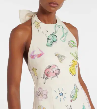 Alemais Alémais Court printed cotton minidress | Thumbnail 3 Alemais Alémais Court printed cotton minidress | Thumbnail 3