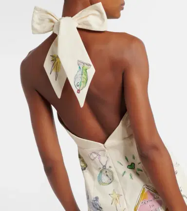 Alemais Alémais Court printed cotton minidress | Thumbnail 5 Alemais Alémais Court printed cotton minidress | Thumbnail 5