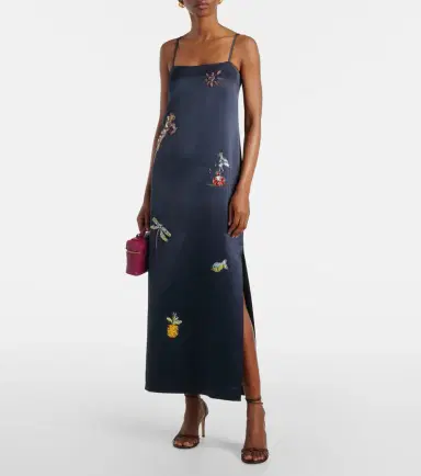 Alemais Alémais x Anouk Colantoni Fontaine slip midi dress | Thumbnail 2 Alemais Alémais x Anouk Colantoni Fontaine slip midi dress | Thumbnail 2