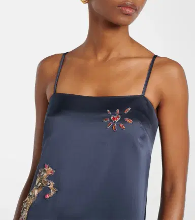 Alemais Alémais x Anouk Colantoni Fontaine slip midi dress | Thumbnail 5 Alemais Alémais x Anouk Colantoni Fontaine slip midi dress | Thumbnail 5