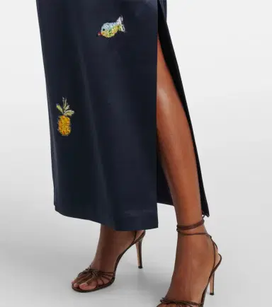 Alemais Alémais x Anouk Colantoni Fontaine slip midi dress | Thumbnail 6 Alemais Alémais x Anouk Colantoni Fontaine slip midi dress | Thumbnail 6