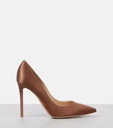 Gianvito Rossi Gianvito 105 satin pumps | Thumbnail 3 Gianvito Rossi Gianvito 105 satin pumps | Thumbnail 3