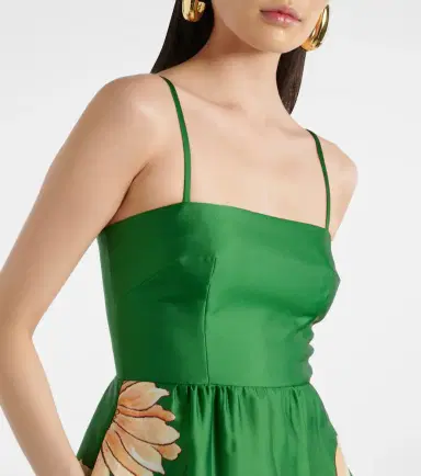 Alemais Alémais Sage floral midi dress | Thumbnail 3 Alemais Alémais Sage floral midi dress | Thumbnail 3