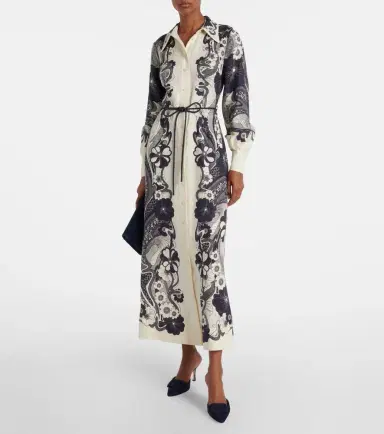 Alemais Alémais Mickey printed linen shirt dress | Thumbnail 2 Alemais Alémais Mickey printed linen shirt dress | Thumbnail 2
