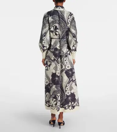 Alemais Alémais Mickey printed linen shirt dress | Thumbnail 4 Alemais Alémais Mickey printed linen shirt dress | Thumbnail 4
