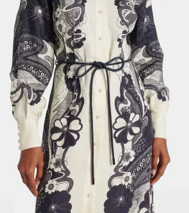 Alemais Alémais Mickey printed linen shirt dress | Thumbnail 5 Alemais Alémais Mickey printed linen shirt dress | Thumbnail 5