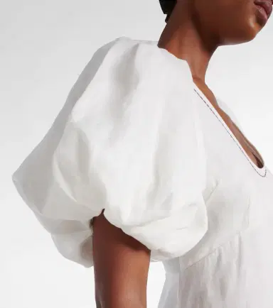 Alemais Alémais Magnolia embroidered linen midi dress | Thumbnail 7 Alemais Alémais Magnolia embroidered linen midi dress | Thumbnail 7