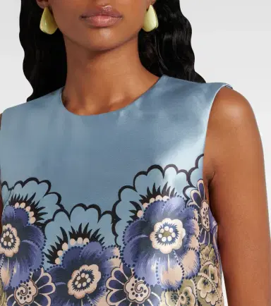Alemais Alémais Floral satin minidress | Thumbnail 4 Alemais Alémais Floral satin minidress | Thumbnail 4