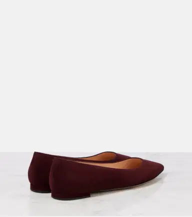 Gianvito Rossi Gianvito suede ballet flats | Thumbnail 4 Gianvito Rossi Gianvito suede ballet flats | Thumbnail 4