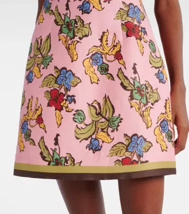 Alemais Alémais Floral halterneck linen-blend minidress | Thumbnail 2 Alemais Alémais Floral halterneck linen-blend minidress | Thumbnail 2