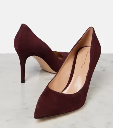 Gianvito Rossi Gianvito 85 suede pumps | Thumbnail 2 Gianvito Rossi Gianvito 85 suede pumps | Thumbnail 2