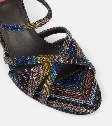 Missoni Lucy Caperdoni sequined wedges | Thumbnail 3 Missoni Lucy Caperdoni sequined wedges | Thumbnail 3