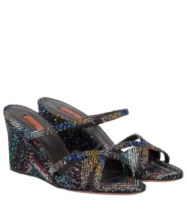 Missoni Lucy Caperdoni sequined wedges | Thumbnail 1 Missoni Lucy Caperdoni sequined wedges | Thumbnail 1