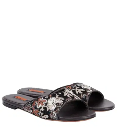 Missoni Lamé leather mules | Thumbnail 1 Missoni Lamé leather mules | Thumbnail 1