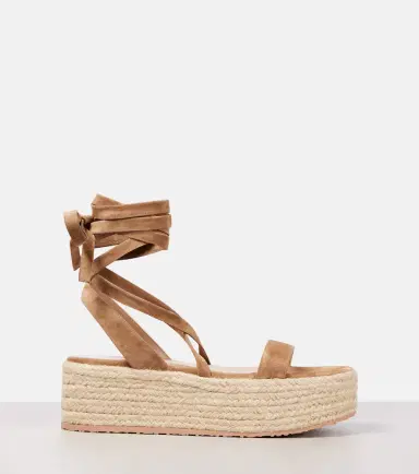 Gianvito Rossi Suede-trimmed platform espadrilles | Thumbnail 5 Gianvito Rossi Suede-trimmed platform espadrilles | Thumbnail 5
