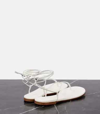 Gianvito Rossi Gwyneth leather sandals | Thumbnail 4 Gianvito Rossi Gwyneth leather sandals | Thumbnail 4