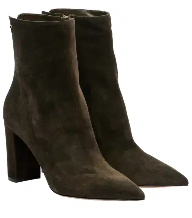 Gianvito Rossi Lyell 85 suede ankle boots | Thumbnail 1 Gianvito Rossi Lyell 85 suede ankle boots | Thumbnail 1