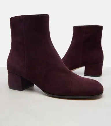 Gianvito Rossi Joelle 45 velvet ankle boots | Thumbnail 5 Gianvito Rossi Joelle 45 velvet ankle boots | Thumbnail 5