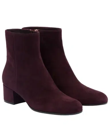 Gianvito Rossi Joelle 45 velvet ankle boots | Thumbnail 1 Gianvito Rossi Joelle 45 velvet ankle boots | Thumbnail 1