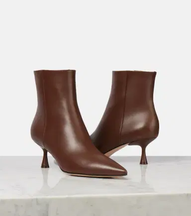 Gianvito Rossi Murray 55 leather ankle boots | Thumbnail 3 Gianvito Rossi Murray 55 leather ankle boots | Thumbnail 3