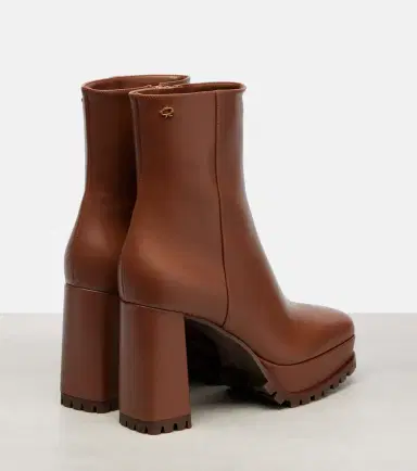 Gianvito Rossi Harlem 70 leather platform ankle boots | Thumbnail 4 Gianvito Rossi Harlem 70 leather platform ankle boots | Thumbnail 4