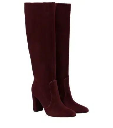 Gianvito Rossi Glen 85 suede knee-high boots | Thumbnail 1 Gianvito Rossi Glen 85 suede knee-high boots | Thumbnail 1