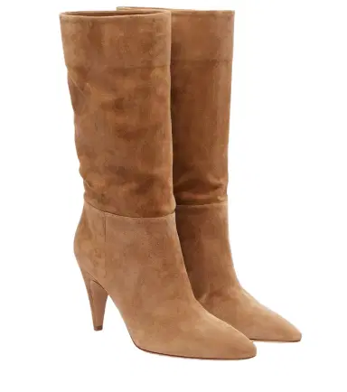 Gianvito Rossi Elise suede boots | Thumbnail 1 Gianvito Rossi Elise suede boots | Thumbnail 1