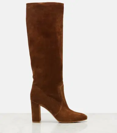 Gianvito Rossi Glen 85 suede knee-high boots | Thumbnail 3 Gianvito Rossi Glen 85 suede knee-high boots | Thumbnail 3