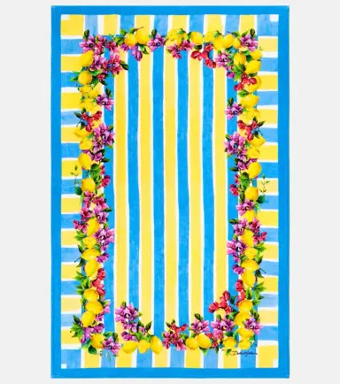 Dolce & Gabbana Casa Taormina cotton terry beach towel | Thumbnail 5 Dolce & Gabbana Casa Taormina cotton terry beach towel | Thumbnail 5