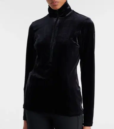 Goldbergh Radient half-zip velvet ski top | Thumbnail 5 Goldbergh Radient half-zip velvet ski top | Thumbnail 5