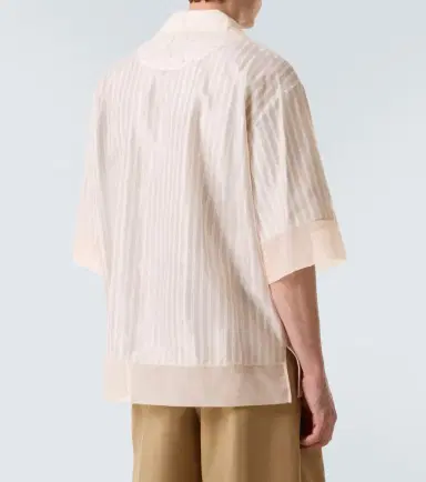 Simone Rocha Patchwork lace bowling shirt | Thumbnail 5 Simone Rocha Patchwork lace bowling shirt | Thumbnail 5