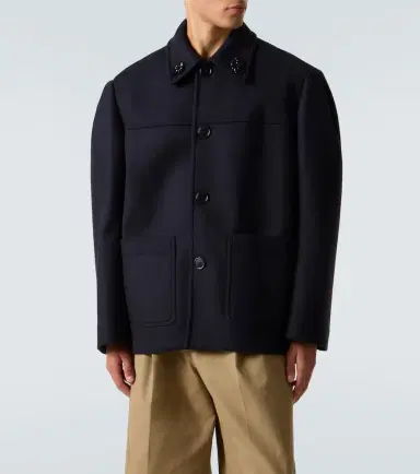 Simone Rocha Embellished wool-blend jacket | Thumbnail 3 Simone Rocha Embellished wool-blend jacket | Thumbnail 3