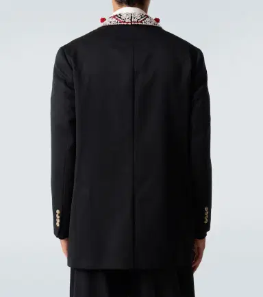 Simone Rocha Embellished double-breasted blazer | Thumbnail 8 Simone Rocha Embellished double-breasted blazer | Thumbnail 8