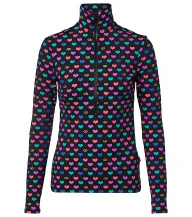 Goldbergh Cuori printed ski top | Thumbnail 1 Goldbergh Cuori printed ski top | Thumbnail 1
