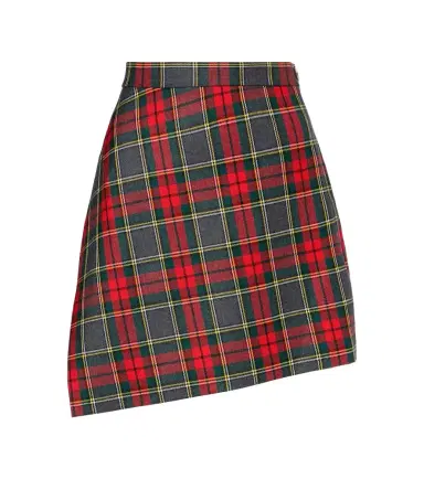 Vivienne Westwood Infinity plaid virgin wool miniskirt | Thumbnail 1 Vivienne Westwood Infinity plaid virgin wool miniskirt | Thumbnail 1