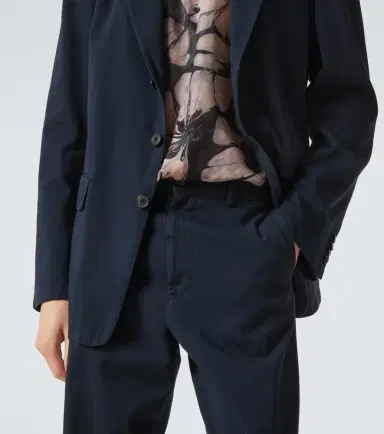 Dries Van Noten Cotton chinos | Thumbnail 4 Dries Van Noten Cotton chinos | Thumbnail 4