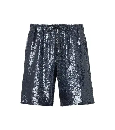 Dries Van Noten Sequined Bermuda shorts | Thumbnail 1 Dries Van Noten Sequined Bermuda shorts | Thumbnail 1