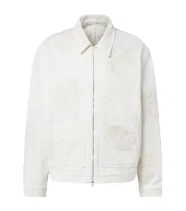 Dries Van Noten Embroidered denim jacket | Thumbnail 1 Dries Van Noten Embroidered denim jacket | Thumbnail 1