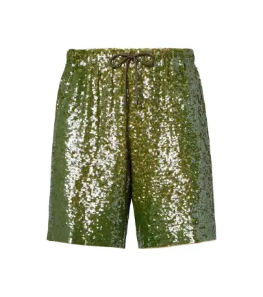 Dries Van Noten Sequined Bermuda shorts | Thumbnail 1 Dries Van Noten Sequined Bermuda shorts | Thumbnail 1