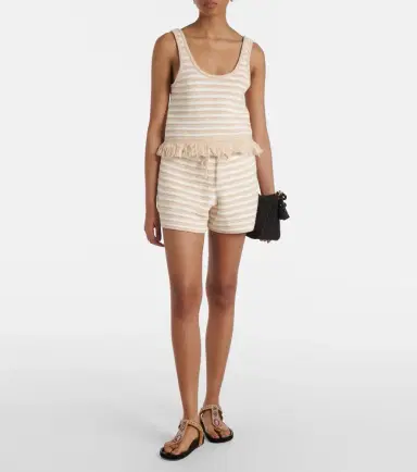 The Upside Canyon Roller knitted cotton shorts | Thumbnail 2 The Upside Canyon Roller knitted cotton shorts | Thumbnail 2