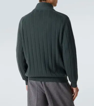 Kiton Rib-knitted cashmere cardigan | Thumbnail 5 Kiton Rib-knitted cashmere cardigan | Thumbnail 5
