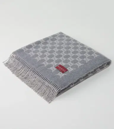 Gucci GG wool and cashmere blanket | Thumbnail 4 Gucci GG wool and cashmere blanket | Thumbnail 4