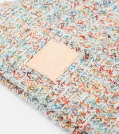 Loewe Logo wool and cashmere-blend beanie | Thumbnail 2 Loewe Logo wool and cashmere-blend beanie | Thumbnail 2