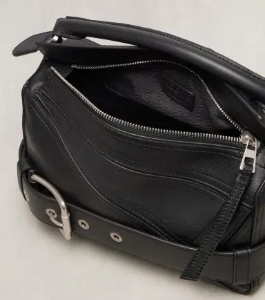 Loewe Puzzle Biker Small leather top-handle bag | Thumbnail 3 Loewe Puzzle Biker Small leather top-handle bag | Thumbnail 3